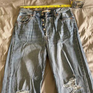 Levis Ribcage Jeans Straight Ankle W28 L29